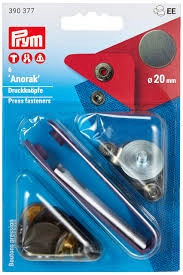 Anorakk-knapp 20 mm - Oksydert
