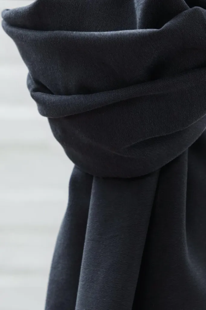 Soft Stretch Tencel Twill - Dark Navy