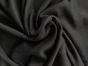 Stoffbit 0,4 m - TENCEL Lyocell French Terry Svart