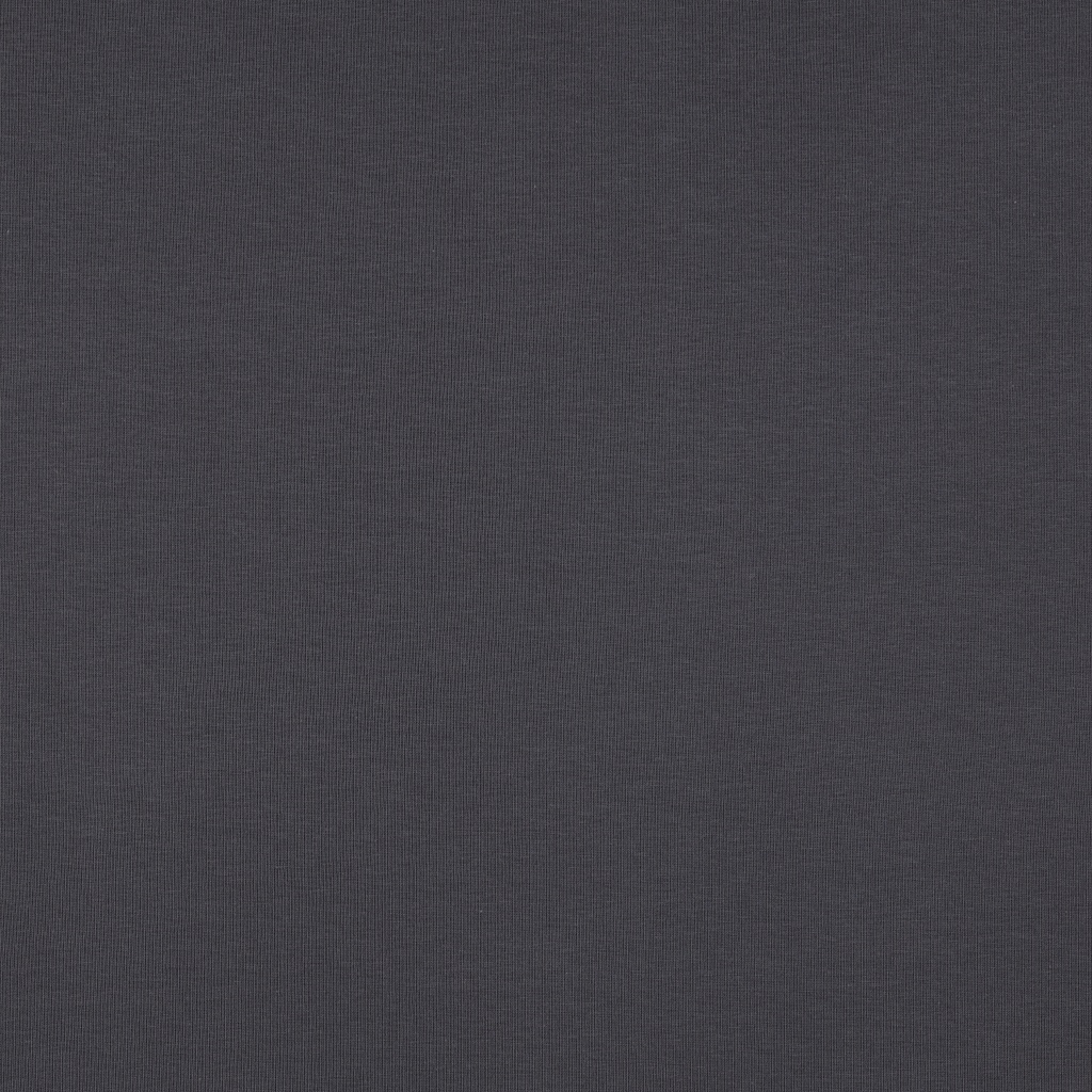 Bomullsjersey mørk grå (02)