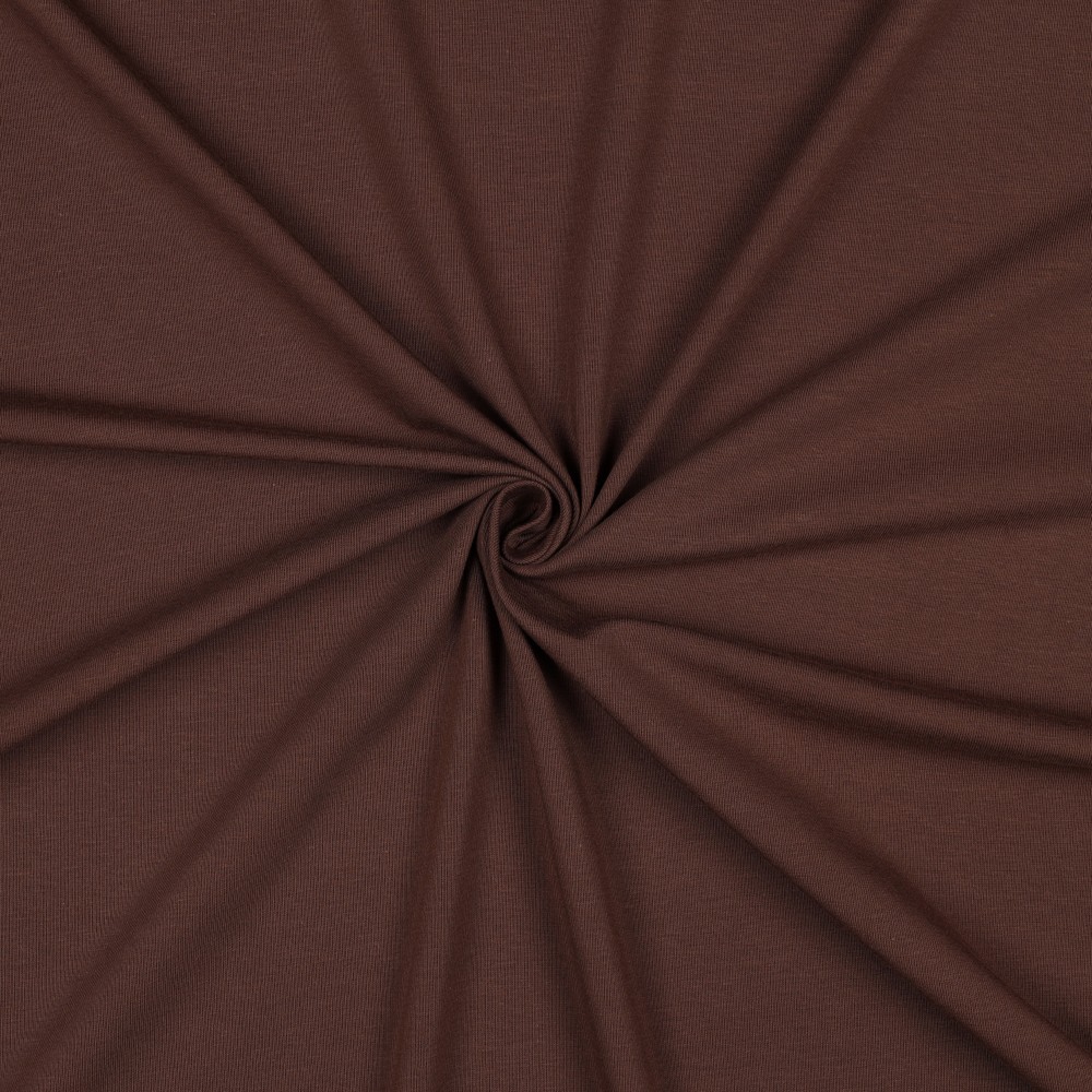 Bomullsjersey Brun (22)