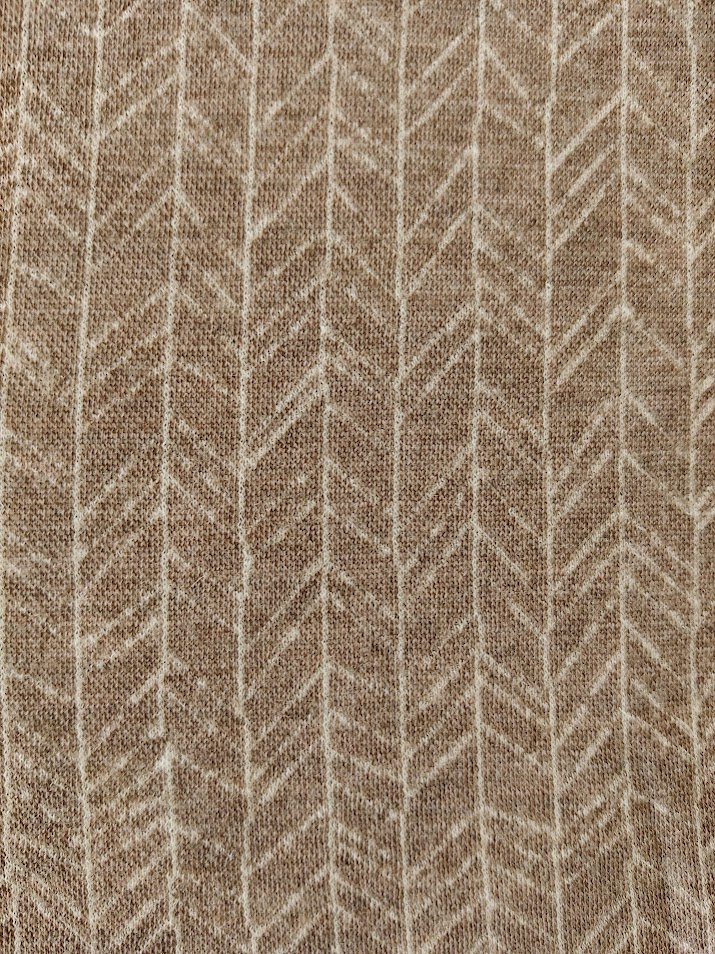 Stoffbit (0,3m) - Merinoull Pil taupe