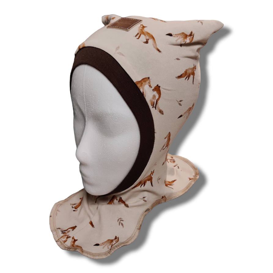 [63034] Balaclava med ull, Rever (0-3 mnd)