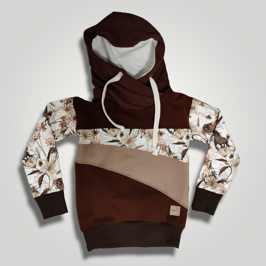 Hæsholman genser - Hest Brun