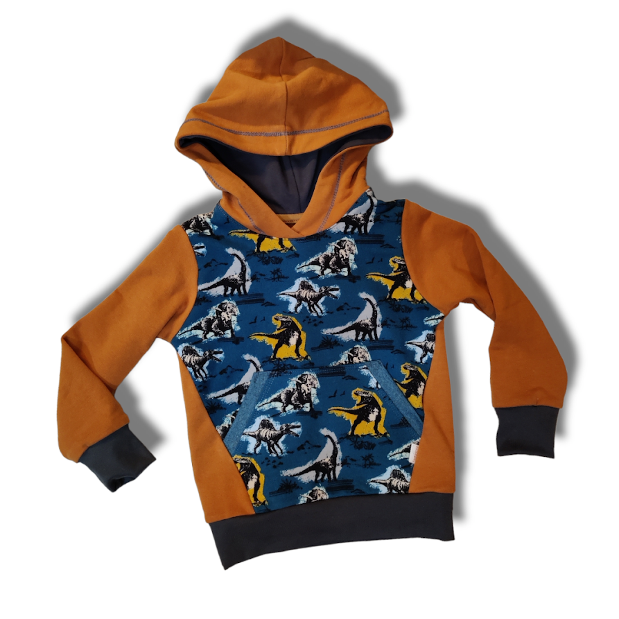 Nordbøen Genser -  Dinosaur Konjakkfarget