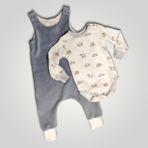 Body med treleker - lys blå