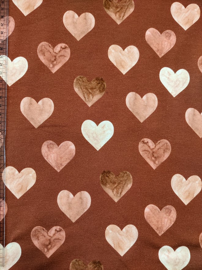 Isoli Hearts Terracotta