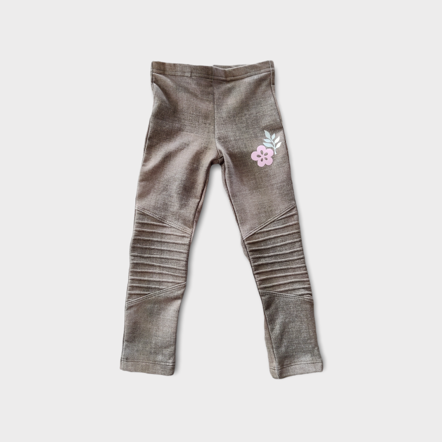 [20118, 20119] Leggings med forsterkede knær Jeanslook (104)