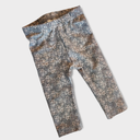 Tights med blomstermønster