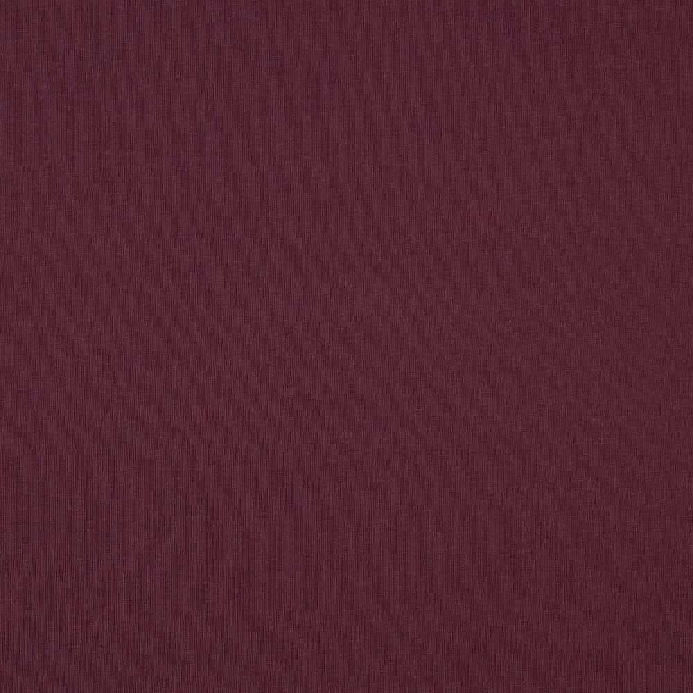 Bomullsjersey Aubergine (56)
