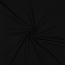 Bomullsjersey Svart (01)