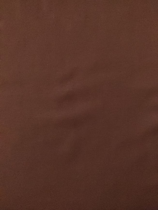 Bomullsjersey Mørk Brun (21)