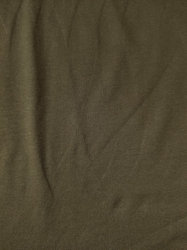 Bomullsjersey Militærgrønn (55)