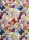 Eco Polyester Painted Abstract