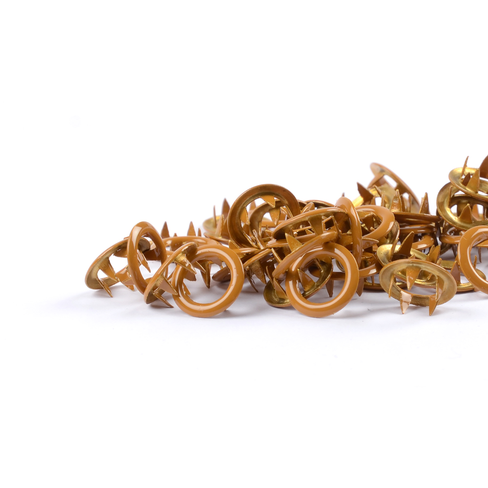 [505392] Trykknapper Ring Caramel