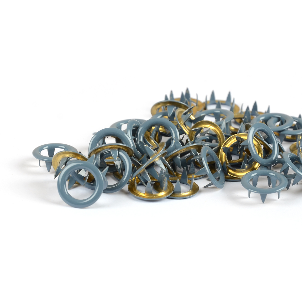 [506202] Trykknapper Ring Dusk Blue