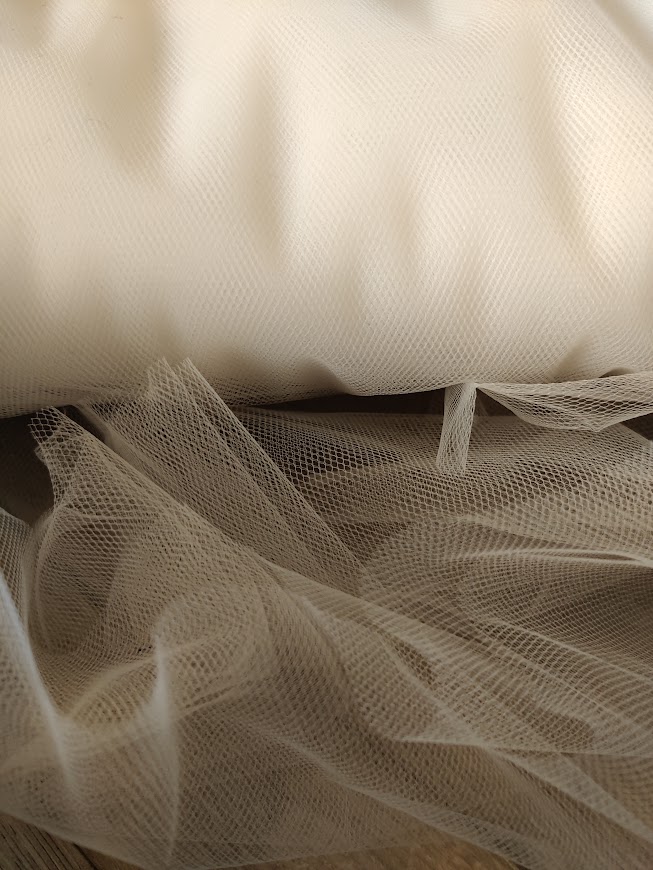 Tyll, Ekstra bred Hvit