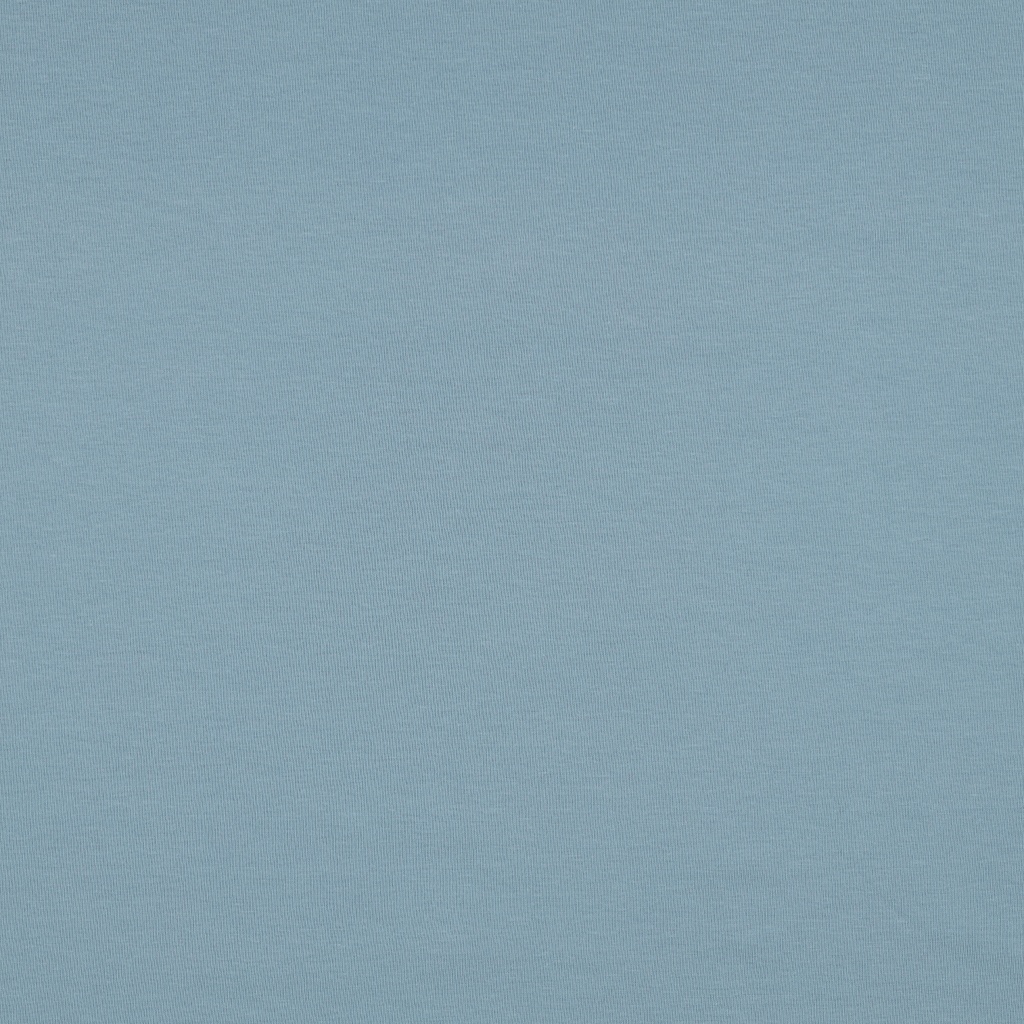 Bomullsjersey Støvet Blå (70)