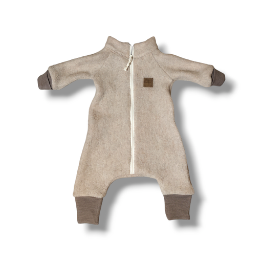 [90019] Heldress av Ullfleece - Sand (62)