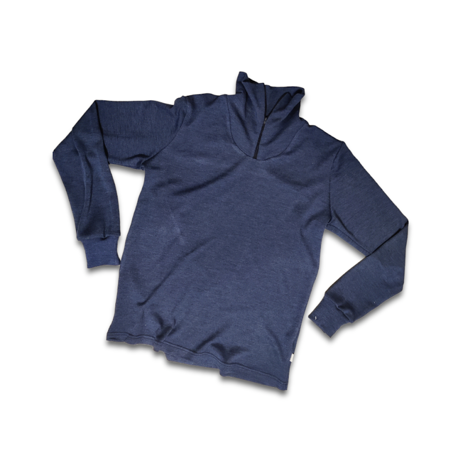 Ribban Ullskjorte- ensfarget