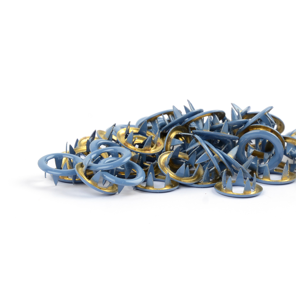 [504339] Trykknapper Ring Blue