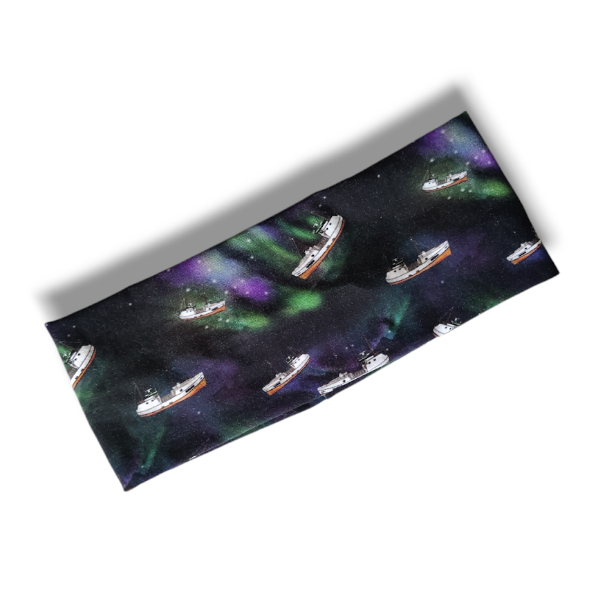 [17001-05] Pannebånd Nordlys Fiskebåt Mini (Voksen)