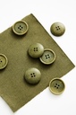 Blaze Corozo Knapp 15 mm - Olive Green