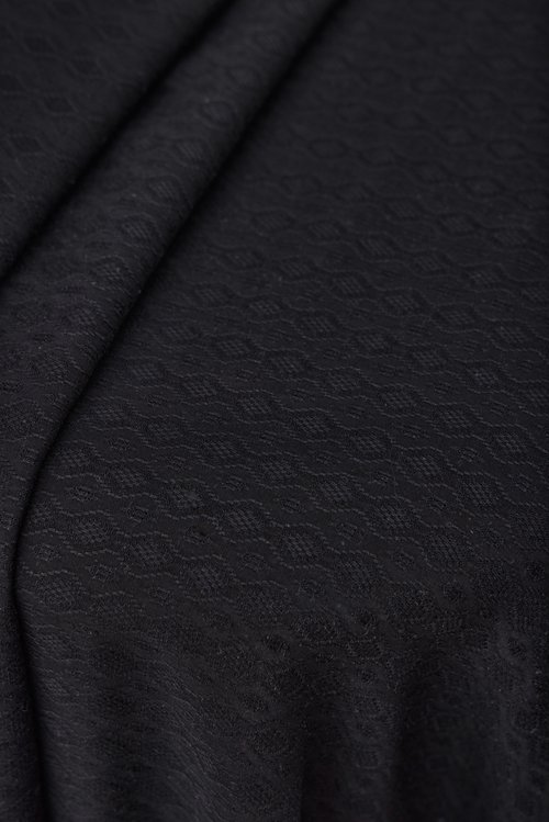 Ruby Jacquard Black
