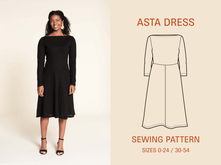 Asta Dress - Symønster