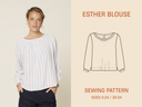 Esther Blouse - Symønster