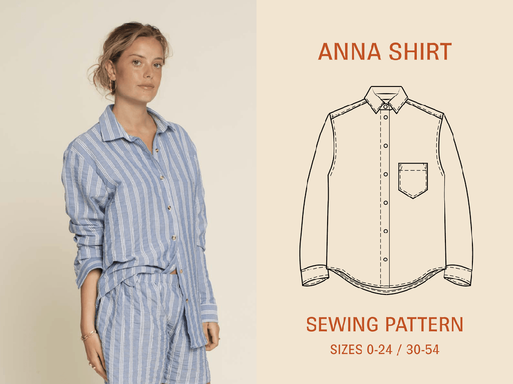 Anna Shirt - Symønster