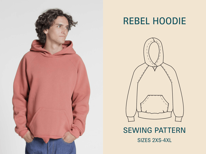 Rebel Hoodie - Symønster