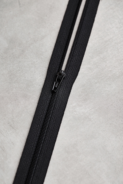 Basic Glidelås 30 cm - Black