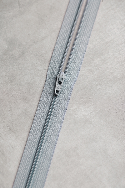 Basic Glidelås 30 cm - Sky