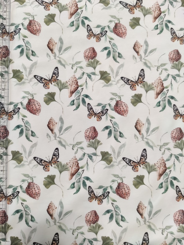 Jersey Shell and Leaves - 1 meters bit