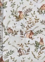 Jersey Bunny Botanical White Small - (1 meters bit)