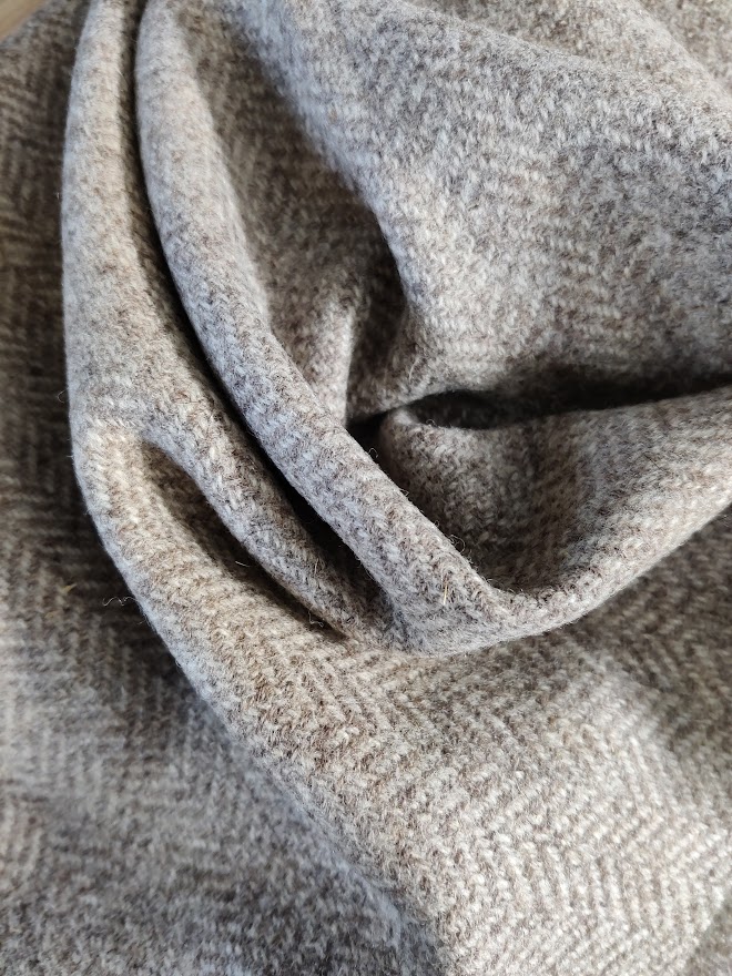 Økologisk Ull - Fiskebeins Tweed