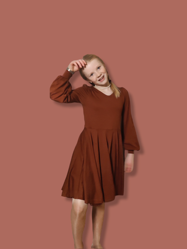 Blåklokke kjolen (barn)