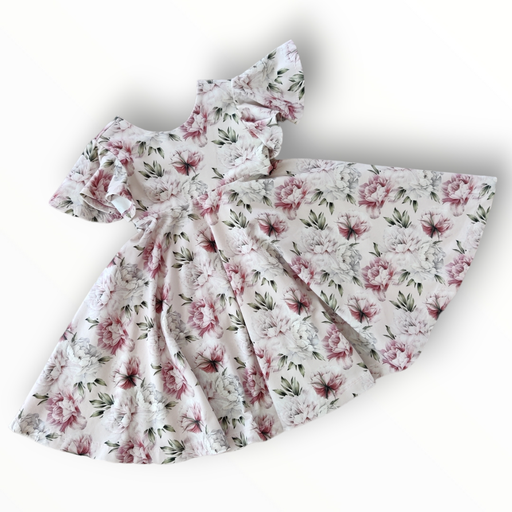 Fjellsmelle-kjolen Rosa mønstret
