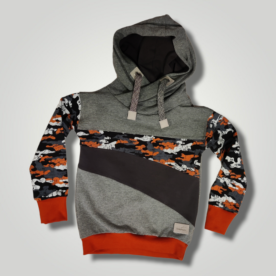 Hæsholman genser - Kamuflasje Grå