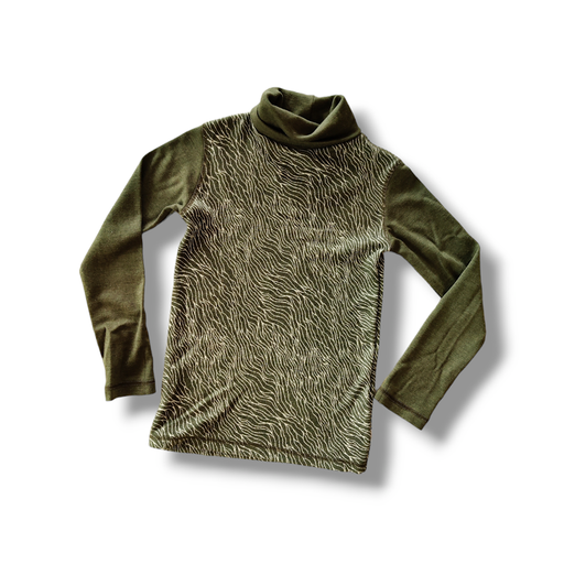 [34001] Ullskjorte - Bølger Grønn