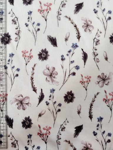 Grovstrikket Ribbjersey Jasmine