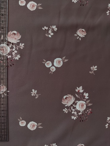 Eco Lycra Little Rose Frieda Brown