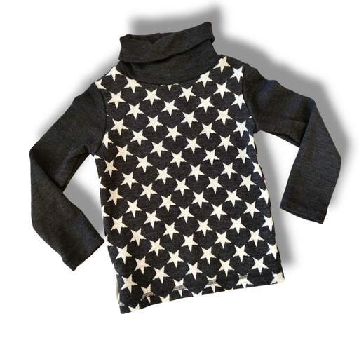 Torsken Ullskjorte - Stjerner Granitt-grå