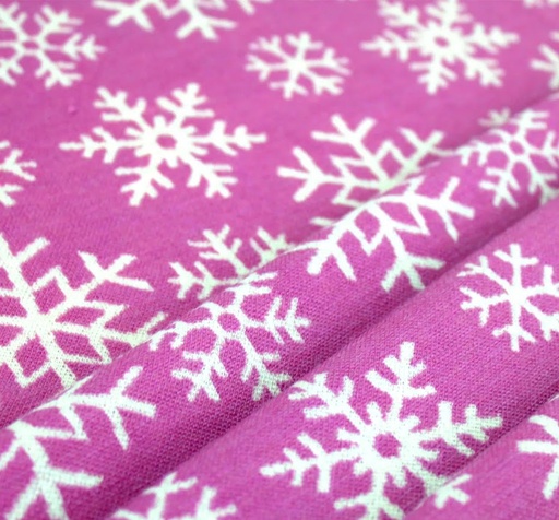 Merinoull Snøkrystall Fuksia