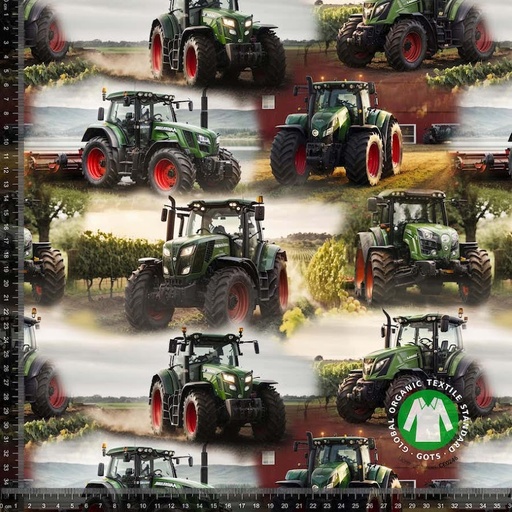 Jersey Traktor på jordet