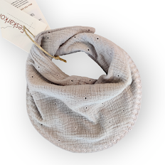 Smekke Vanntett - Lys Grå Brodert