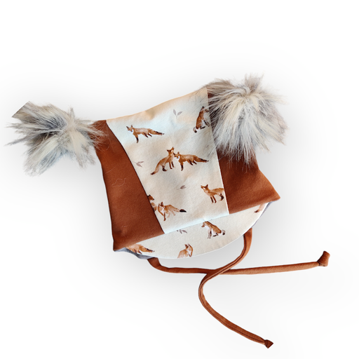 Knytelue med ullfôr - Rever