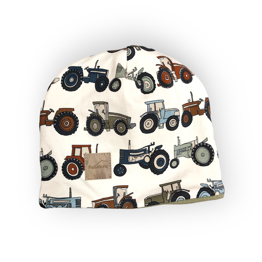 Lue med fleecefôr - Vintage traktor