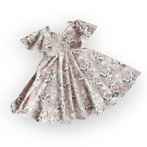 Fjellsmelle Kjole - Rosemønstret
